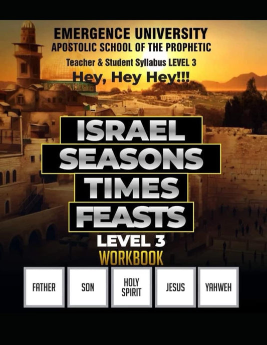 Emergence University’s Apostolic School of the Prophetic: Teacher & Student Syllabus LEVEL 3 Hey, Hey, Hey!!!